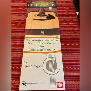 2 Celtic Guitar Books fingerpicking and Classical